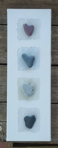 Heart beac4stone pebble - beac4stone,