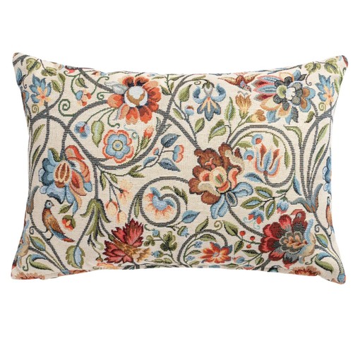 Jacobean garden tapestry - jacobean,
