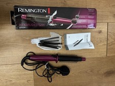 Remington CB4N Flexibrush Steam Hot Air Ceramic Hair Styler Styling Brush NEW