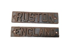 Railwayana 'Ruston England'