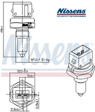ENGINE COOLING SWITCH SENSOR