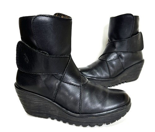Ladies fly london black - london,
