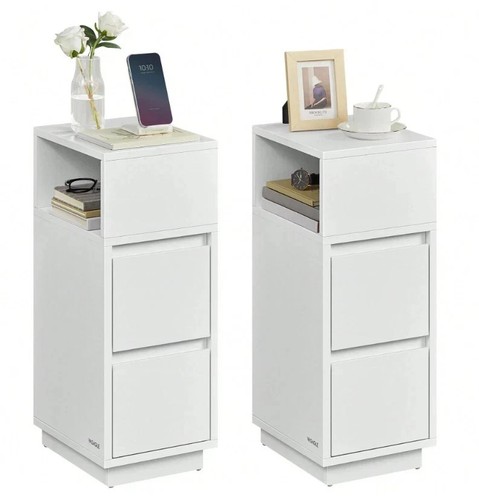 Slim wood bedside - slim,