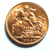 Australia..  1909 Perth - Sovereign.. UNC - Full Lustre