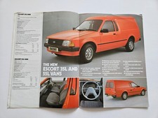 FORD ESCORT MK3 VAN FIESTA MK1
