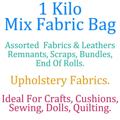 Kilo bag assorted - 1, upholstery