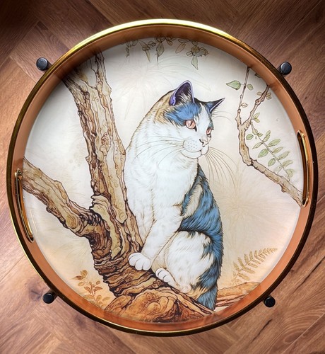 Cat side table - cat,