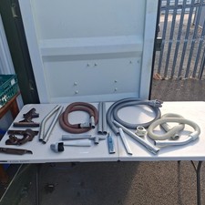 Large Job Lot of vintage Hoover pipes and accessories, Vacuum parts