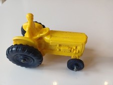 Vintage Yellow Plastic Vinyl