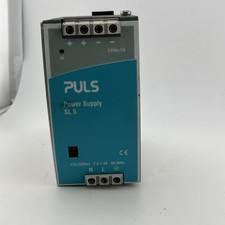 PULS SL5.100 DIN RAIL POWER SUPPLY 115/230V AC USED & WORKING VAT INCLUDED
