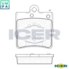 BRAKE PAD SET DISC BRAKE