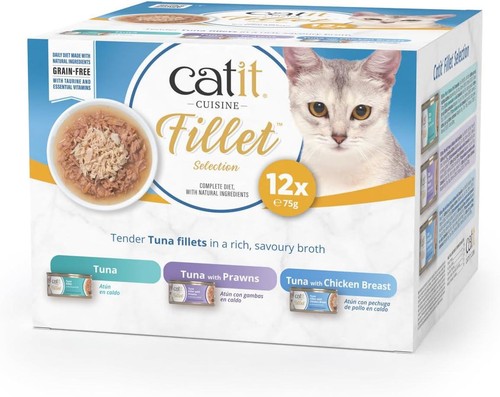 Catit wet cat food - -,