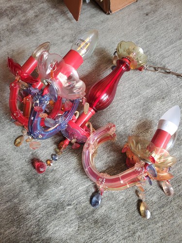 Murano style chandelier