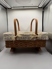 Longaberger 1991 Doll Cradle