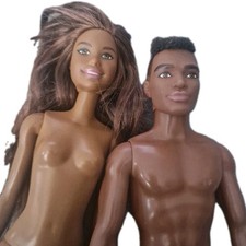 Barbie DOLLS Male & Female Unclothed Spares Parts Mattel 