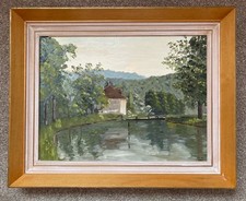 Vintage French Oil Painting