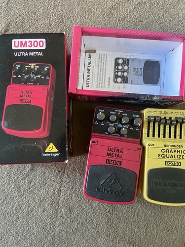 Behringer ultra metal um300 - metal, &