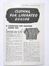 Clothing For Liberated Europe