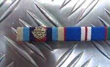 British Military Dress Medal Ribbon Bar Metal Rosette Decoration NO RIBBON