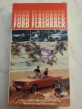 Ford Flashback VHS Video Tape