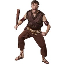 Mens Costume Stone Age Clan