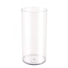 Clear flower vase acrylic - clear,