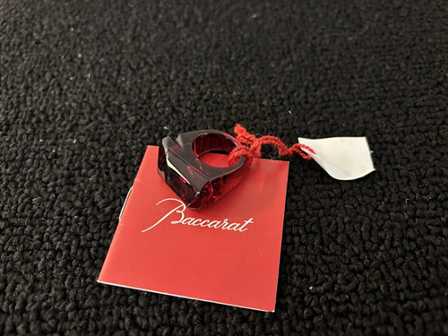 Baccarat red rock crystal - baccarat,