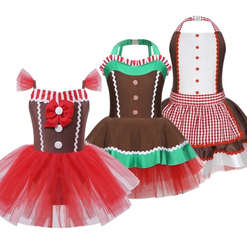Kids girls gingerbread man - girls,