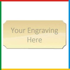Personalised Engraving Plates