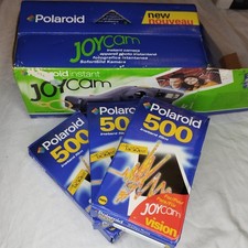 Polaroid Joycam 500 Instant Film Camera new in box + 3 boxes film expired