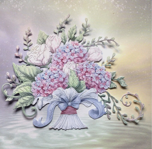 Hydrangea die cuts - hydrangea,