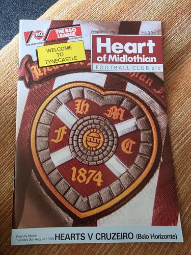 Heart midlothian cruzeiro - heart, v