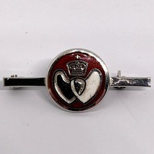 Blood Donor Silver Pin Lapel Badge Brooch Milestone Donation Hearts Crown Award