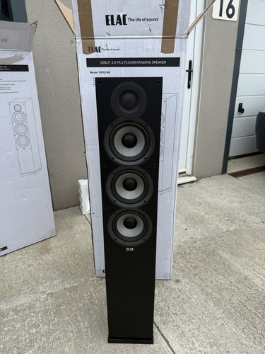 Elac df52 floorstanding - elac, df52-bk