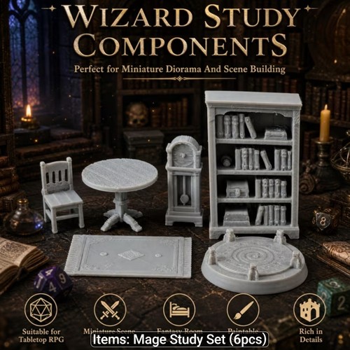 Piece set wizard - set, #74