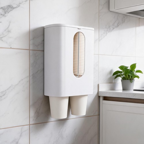 Disposable paper cup dispenser - paper,