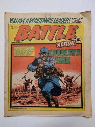 Battle action comic 24th - action, comic,