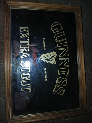 Guinness pub mirror with - pub,