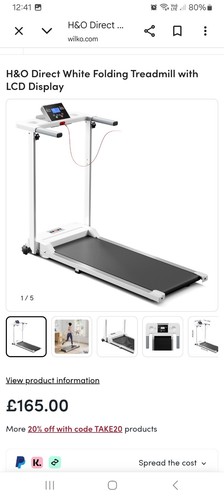 Treadmill folding electric - folding,