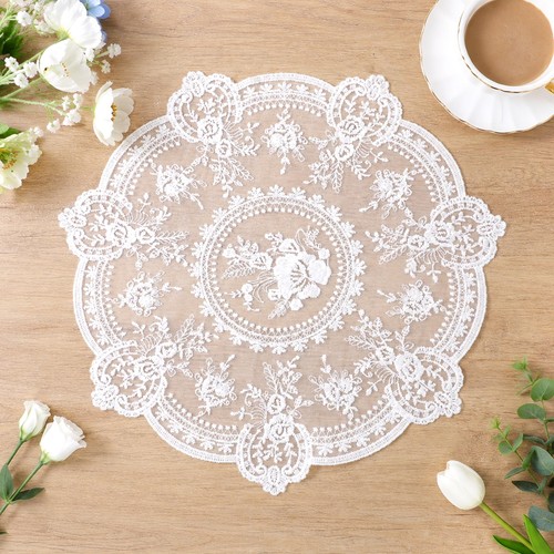 Pack vintage lace placemats - 2,