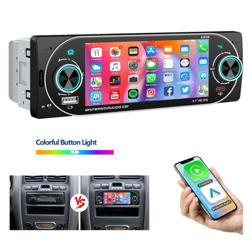Single din car stereo - din,