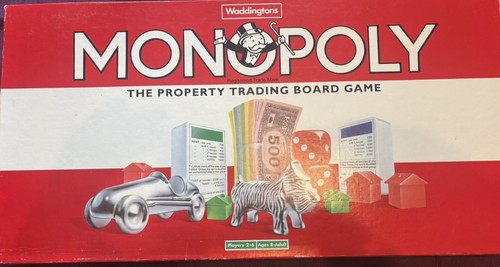 Vintage monopoly board - vintage, game