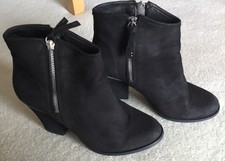 RIVER ISLAND BLACK NUBUCK