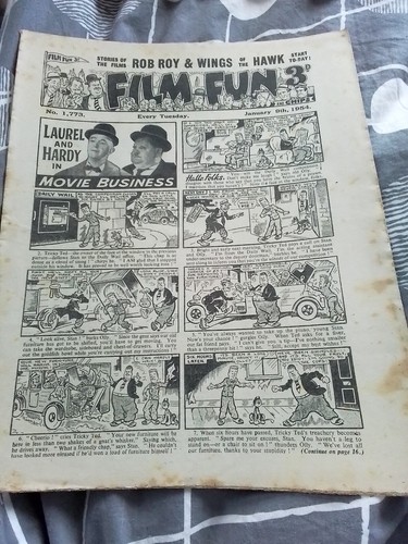 Vintage film fun - vintage, comic