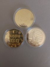 3 PCs Various Gold Plated