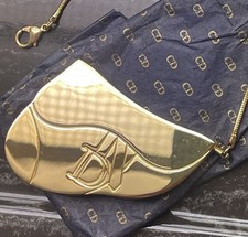 My Dior 430 - Christian Dior Saddle Bag Lipstick Compact Case Chain Charm