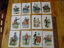  Military uniform postcards since 1633 to 1973