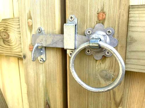 Gate ring latch - , inch