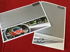 SMART ENGLISH UK 2004 FORTWO COUPE AND CABRIOLET BROCHURE AND PRICE LIST