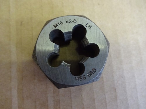 M16 left die nut hss - left,